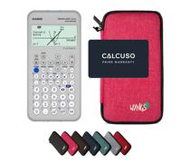 Casio Graph Light avec Housse de Protection WYNGS incluse Rose - Calculatrice Graphique - Pack de Base