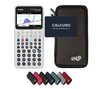 Casio Graph Math+ avec Housse de Protection WYNGS incluse Noir - Calculatrice Graphique - Pack de Base
