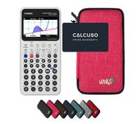 Casio Graph Math+ avec Housse de Protection WYNGS incluse Rose - Calculatrice Graphique - Pack de Base