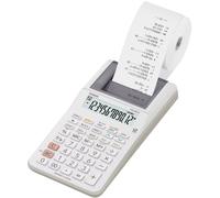 Casio HR-8RCE-WE Calculatrice imprimante blanc Ecran: 12 à pile(s), sur secteur (en option) (l x H x P) 102 x 42 x 209 mm