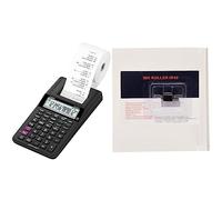 Casio HR8RCE Calculatrice Imprimante Semi Professionnelle Noir & 1 x Ruban IR40 Noir GR 744