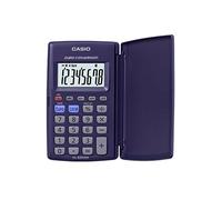 CASIO Lot de 3 Calculatrices de poche étui rigide conversion euro 8 chiffres HL820VER