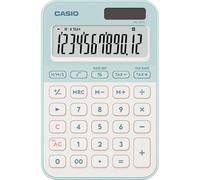 Casio Calculatrice de bureau MS-20YC 12 chiffres Énergie solaire + pile 154.5×101×18 mm vert clair