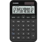 CASIO MS20YC-BK - Calculatrice de bureau, solaire, noire