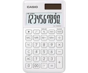 Casio SL 1000 SC WE Calculatrice de poche Blanc