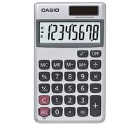 Casio SL-300SV Calculatrice de Poche 8 Chiffres Argenté