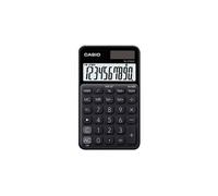 Casio SL-310UC-BK Calculatrice de poche noir Ecran: 10 solaire, à pile(s) (l x H x P) 70 x 8 x 118 mm