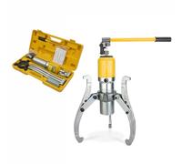 Caskunbsy Arrache moyeu,Extracteur de Roue hydraulique Extracteur hydraulique 3 Bras 20T Extracteur hydraulique de moyeu de Roue de roulement Extracteur de Roue Polaire