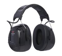 Casque 3M PELTOR ProTac III, noir, serre-tête, avec technologie d'atténuation active en fonction du niveau sonore pour percevoir les bruits environnants, SNR = 32 dB, x1 morceau