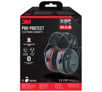 Casque 3M radio connecté SNR 31 dB noir à piles 90545EC 00