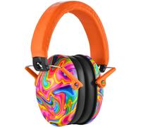 Casque anti-bruit enfant - Orange - 28 dB - Pliable