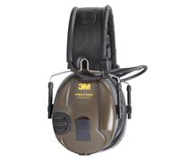 3M PELTOR Casque antibruit SportTac STAC-GN 26 dB coquilles vertes/oranges serre-tête pliable 1 pièce