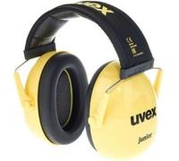 uvex Casque antibruit K Junior – Coquille, Jaune, SNR 29 dB, Taille S/M