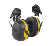 3M Peltor casque antibruit, X2P3E fixation sur casque, jaune, SNR = 30 dBavec adaptateur de casque P3E (pour tous les casques 3M, sauf G2000) x1 morceau