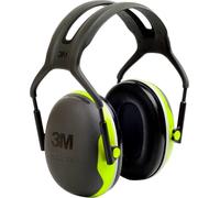 Casque antibruit 3M Peltor, serre-tête X4A, jaune fluo, SNR = 33 dB x1 morceau