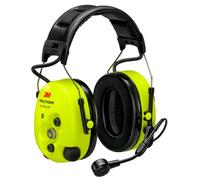Casque antibruit 3M PELTOR WS ProTac XPI, serre-tête, Bluetooth multipoint, écoute ambiante, microphone IP67, jaune, MT15H7AWS6 x1 morceau