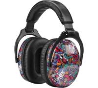 Casque antibruit - Coussinets - Créez une ambiance calme - Réglable et pliable - Réduction de bruit (SNR) de 27 dB - Noir