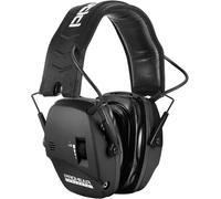 Casque antibruit de tir électronique, amplification du son 5X, joints confortables en gel, noir