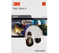 Coquilles antibruit 3M™ PELTOR™ Optime™ II H520P3EA-410-GQ - Vert - avec attaches P3E