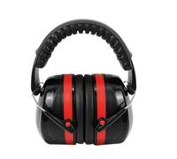 Casque Antibruit pour Batteur, Isolation Phonique Snr 35, Noir | ABS et Mousse Haute Densité, Coussin Souple Rotatif, Pliable, pour Batterie, Tir, Voyage, Étude