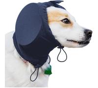 Casque antibruit pour Chiens - Protection auditive Contre Les Feux d’Artifice, Le Tonnerre et Les bruits forts (Bleu, M)