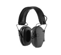 Casque Antibruit Protection Auditive Électronique Casque Antibruit Équipement de Terrain Noir