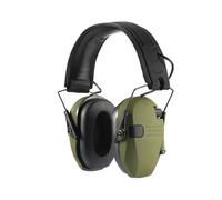 Casque Antibruit Protection Auditive Électronique Casque Antibruit Équipement de Terrain Vert