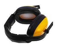 Casque Antibruit Réglable Pliable Coussinets Doux pour Travail | Coques Fermées en ABS, Arceau Coulissant, Port Confortable Toute la Journée, Adapté aux Machines, Tondeuses et Étudiants
