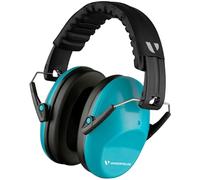 Casque antibruit Vanderfields de qualité supérieure - Réduction du son à large spectre de 33,2 dB à 2 K Hz - Casque pour enfants de 3 à 12 ans - Bleu ciel