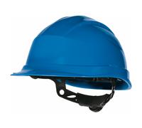 CASQUE DE CHANTIER BLEU SERRAGE CRÉMAILLÈRE DELTA PLUS - D020QUARUP30