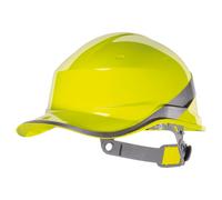 Casque de sécurité réversible Delta Plus Diamond V jaune