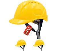 Mustbau 2 pièces, casque de chantier,casque de protection,casque de travail,casque d'ouvrier du bâtiment,52-66cm