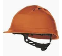 Delta Plus - Casque chantier polypropylène ajustement Rotor Orange