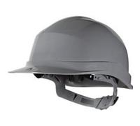 Casque de chantier ZIRCON 1 gris serrage glissière - DELTA PLUS - D020ZIRC1GR