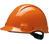 Casque de protection 3M G3000 G30CUO en orange, ventilé, avec Uvicator, Pinlock et bande de transpiration en plastique x1 morceau