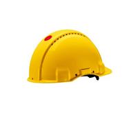Casque de protection 3M G3000 G30CUY en jaune, ventilé, avec Uvicator, Pinlock et bande de transpiration en plastique x20 morceau