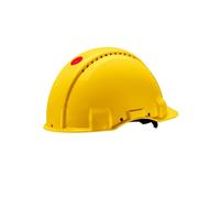 Casque de protection 3M G3000 G30DUY en jaune, ventilé, avec Uvicator, Pinlock et bande de transpiration en cuir x20 morceau