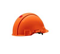 Casque de protection 3M G3000 G30MUO en orange, ventilé, avec uvicator, cliquet et bande de transpiration en cuir x1 morceau