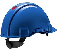 Casque de protection 3M G3000 G30NUB en bleu, ventilé, avec uvicator, cliquet et bande de soudure en plastique x1 morceau