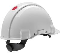 Casque de protection 3M G3000 G30NUW en blanc, ventilé, avec uvicator, cliquet et bande de soudure en plastique x1 morceau