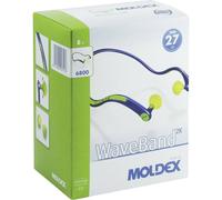Moldex Arceau antibruit WaveBand 2K – bouchons interchangeables, EN 352-2, SNR 27 dB – Lot de 8