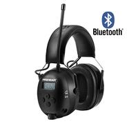 Casque de Protection Auditive Bluetooth AM/FM Réduction de Bruit 30 dB Batterie Rechargeable
