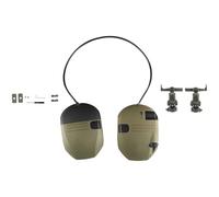 Casque de protection auditive électronique antibruit avec amélioration de la voix, compatible avec les casques Fast, support stable amélioré, design léger et confortable pour une utilisation sur le