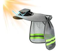 Casque de protection avec visière solaire, casque avec capuchon de | Capuchon de refroidissement pour l'extérieur, la pêche, le jardinage, l'escalade, la construction, le camping, l'industrie