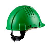 Casque de protection haute température 3M, fermeture à cliquet, non ventilé, diélectrique 1000 V, bande de soudure en cuir, vert, G3501M-GP x20 morceau