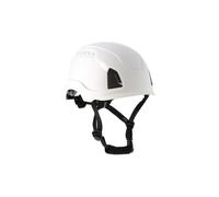 Casque de protection non aéré blanc 1 jugulaire EN397 - Singer HIMA2W