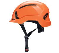 Casque de protection pronamic alpine 9735230 orange avec aérations