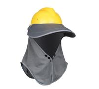 Casque de protection solaire - Filet respirant résistant aux UV et réglable - Protection solaire avec protection de la nuque - Pour l'été, le chantier, le travail en plein air, le cyclisme, la pêche