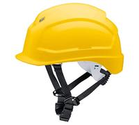 Casque de Protection uvex pheos S-KR | Casque de Sécurité avec Mentonnière | Casque de Travail Chantier avec Visière Courte et Encoches Latérales Euroslot pour Coquilles Anti-Bruit