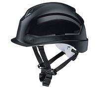 Casque de Protection uvex pheos S-KR | Casque de Sécurité avec Mentonnière | Casque de Travail Chantier avec Visière Courte et Encoches Latérales Euroslot pour Coquilles Anti-Bruit
